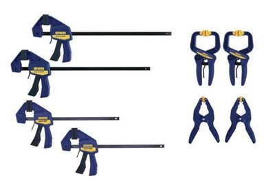 Irwin Quick-Grip Clamp Set 8Pc