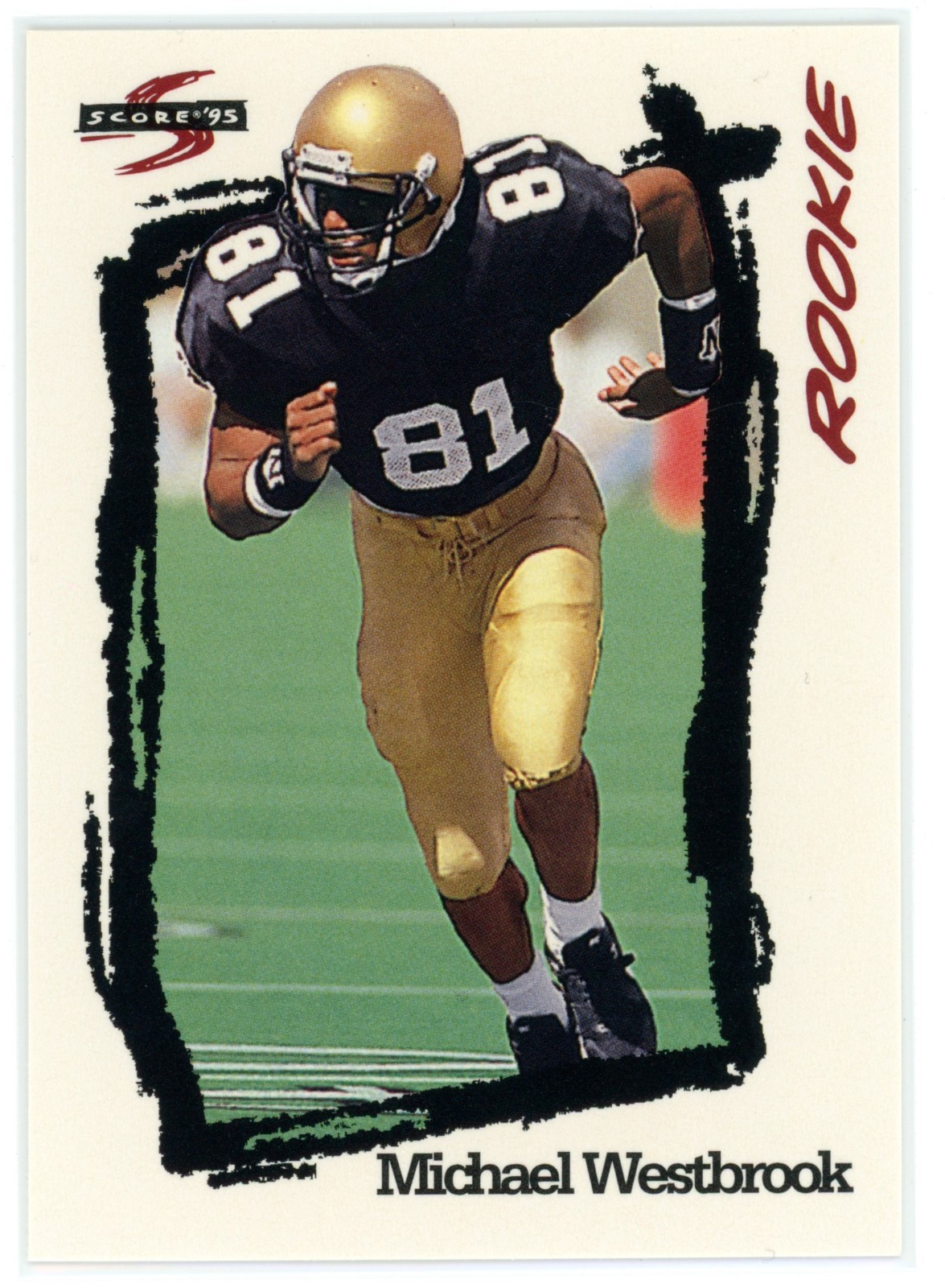 1995 Score - Rookie Michael Westbrook #253 (RC)