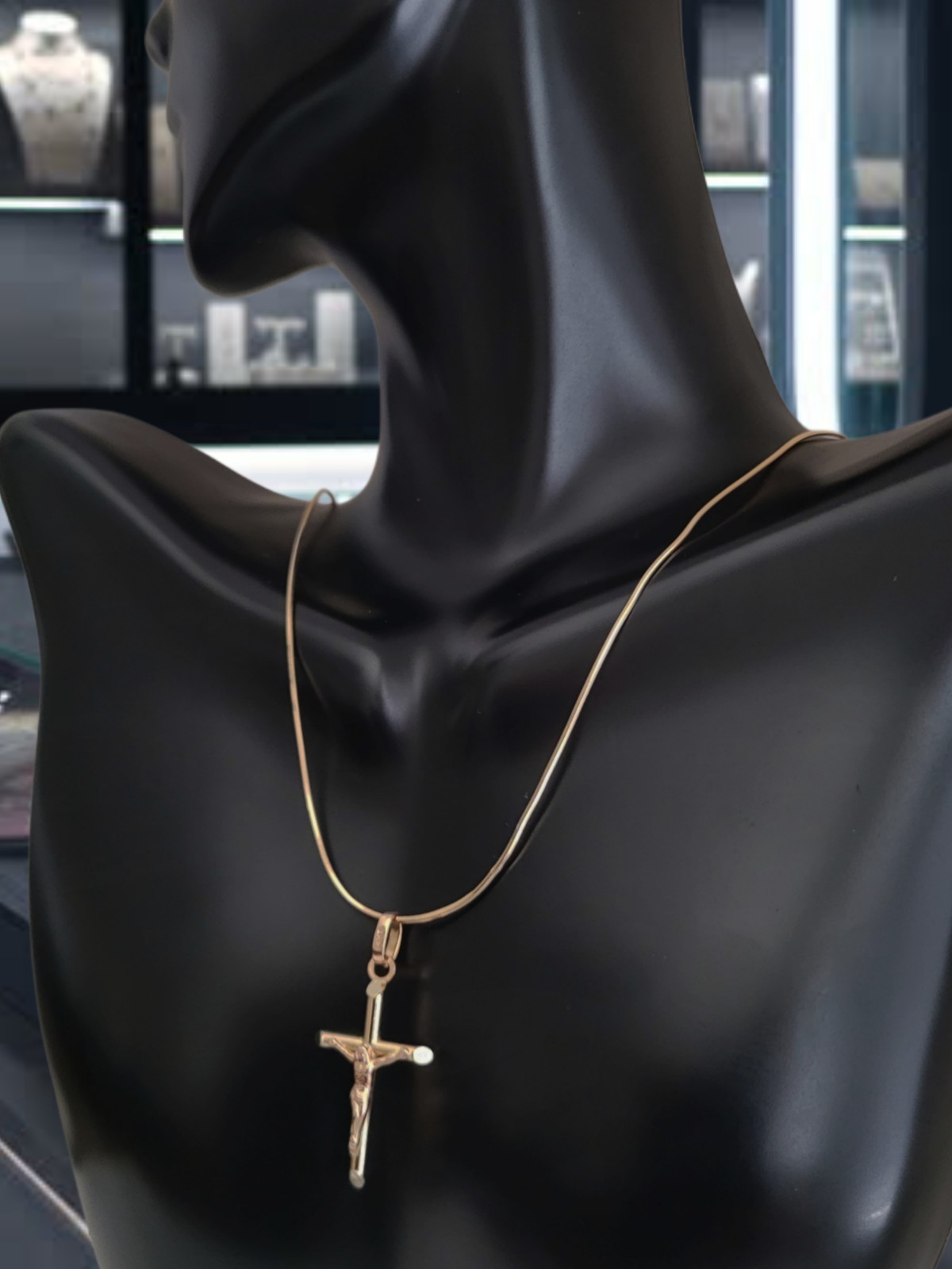 ❤️14k Small Solid Yellow Gold Crucifix Pendant! - image 9