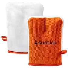 Suds Lab Oversized Scrub Pad – Heavy Duty Car Wash and Interior Cleaning Mitt...