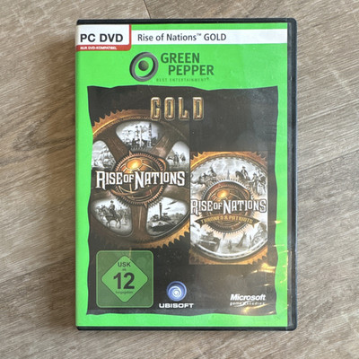 Ubisoft Rise of Nations Gold Edition Box PC DVD-ROM PAL USK 12 2006