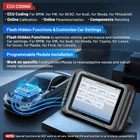 XTOOL D8S V2.0 Auto Diagnostic OBD2 Scanner E.CU Coding Topo Mapping 42+ Resets