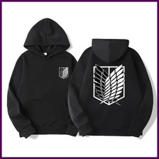 Attack on Titan Men's Hoodie Anime Hoodies Men Women Streetwear Pullover