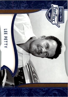 2011 Press Pass FanFare Blue Die Cuts #91 Lee Petty - RAC