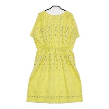mina perhonen laundry hoshi hana rs3035 size 36 sleeveless dress yellow5-060...