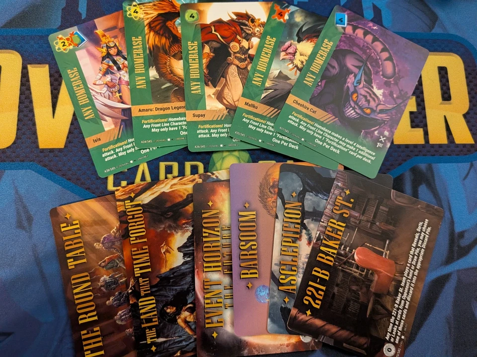 Overpower Edgar Rice Burroughs And The World Legends C/UC/R Set of 391 Cards - Image 4 of 4