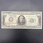 1934 $500 Federal Reserve Note / San Fransisco/ Nice Condition / Rare Bill #284D