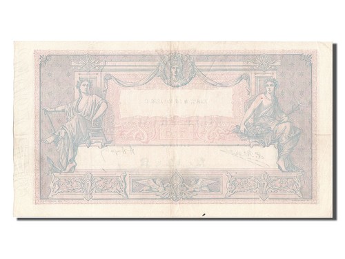 [#202766] Biljet, Frankrijk, 1000 Francs, 1 000 F 1889-1926 ''Bleu et Rose'', 19 - Afbeelding 2 van 2