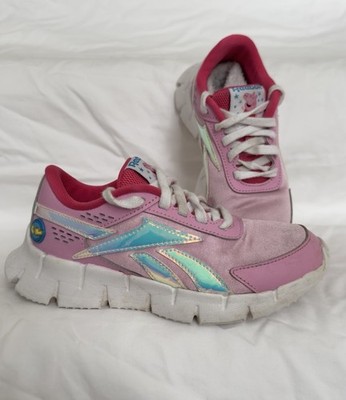 Peppa Pig X Reebok Zig Dynamica 2.0 Running Pink Sneakers Girls Size 1