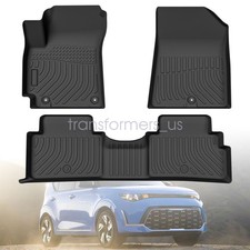 Front Rear Fits 2020 2021 2022 2023 2024 2025 Kia Soul Tpe Floor Mats Liners Front Rear Fits 2020 2021 2022 2023 2024 2025 Kia Soul Tpe Floor Mats Liners