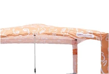 COOLCABANAS 5 Beach Cabana Sun Shade Shelter Tent - Large- Byron Orange