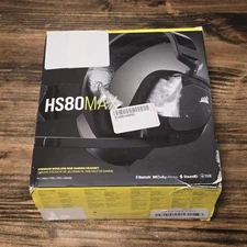 Corsair HS80 MAX Wireless Multiplatform Gaming Headset with Bluetooth Steel Gray