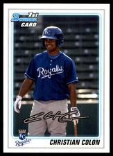 Christian Colon 2010 Bowman Draft Picks & Prospects #BDPP81 Royals MLB READ