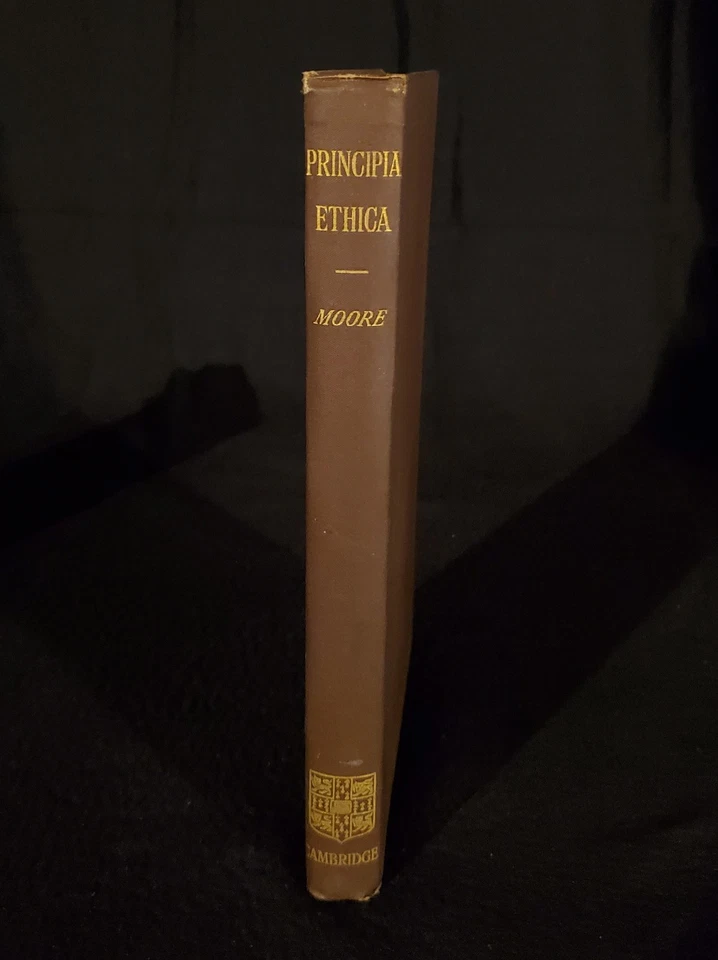 G. E. Moore, PRINCIPIA ETHICA HC 1-й / 2 мд пр. 1929/22 РЕДКАЯ HC первое издание - Изображение 2 из 4