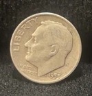 1953 D Roosevelt Dime 90% Silver