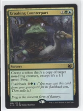 #215 2021 Innistrad: Midnight Hunt Croaking Counterpart Rare