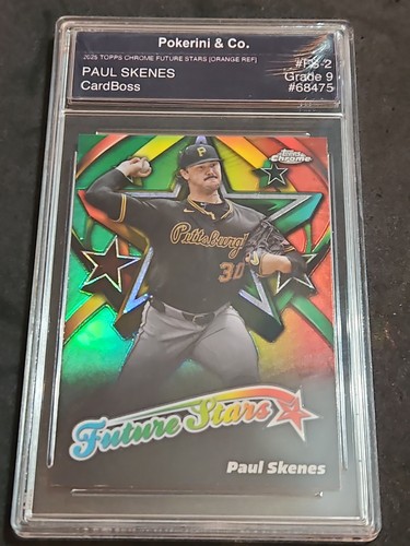 Paul Skenes [Orange] #FS-2 2025 Topps Chrome Future Stars card