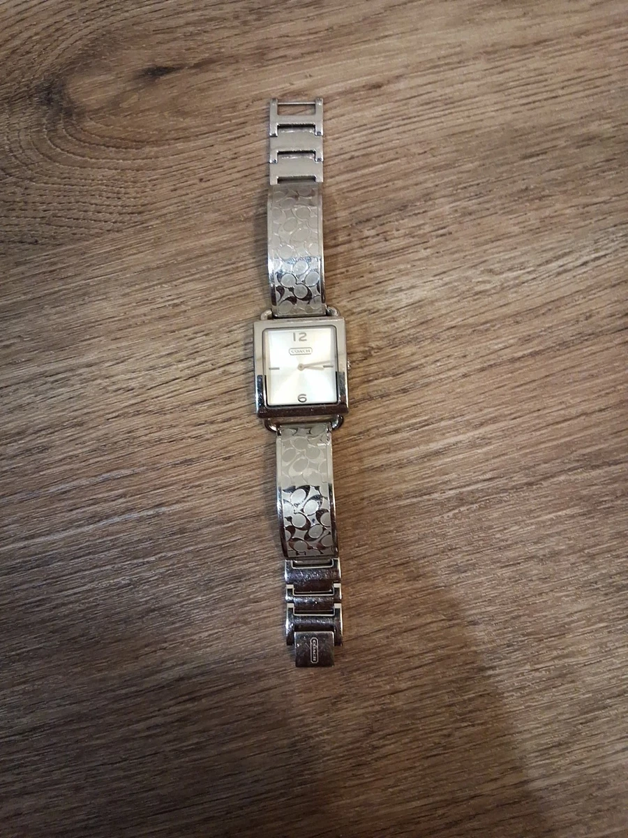 Coach Stainless Steel Case Square Wristwatches | eBay display picture 1