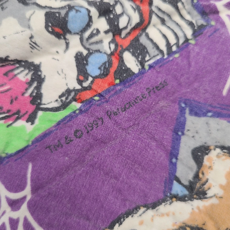 Vintage Goosebumps Comforter Heavy Blanket 84" x 48"  Retro Nostalgic 90s 1997 - Image 2 of 4