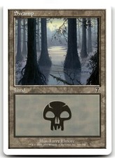 MTG Swamp () L 7th Edition 348 LP