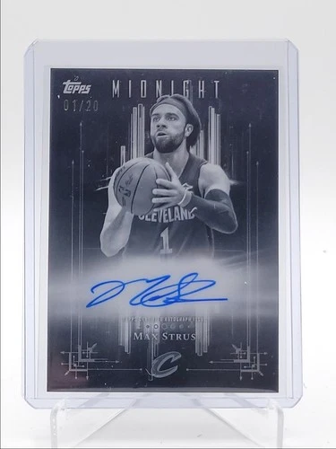 MAX STRUS 2025-26 TOPPS MIDNIGHT DARK MARKS EQUINOX #DM-MS AUTO 01/20 Q7018