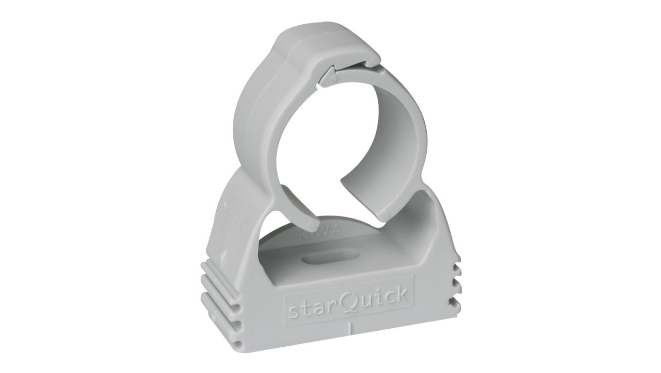 BIS starQuick Gray plastic clamp 48-55mm 0854054 /15pcs./ /T2UK