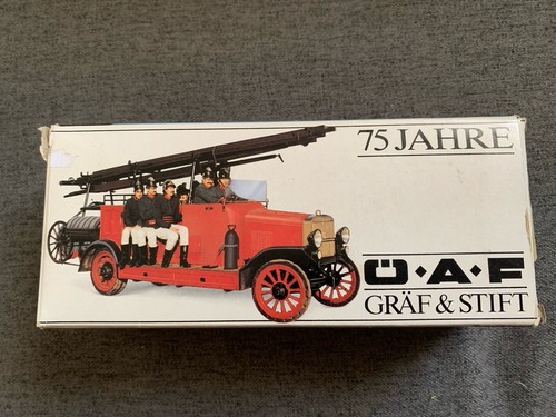 CONRAD OAF GRAF & STIFT 75 JAHRE 1917 FIRE ENGINE #1018 1/43 N-MIB W GERMANY - Picture 7 of 11