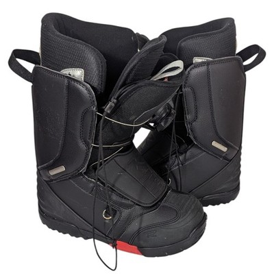 Rossignol Snowboard Boots Excite Boa Shield Black Mens size 6 Red Rossignol snowboarding shoes main image 4