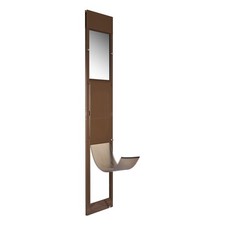 Extra Large Dog Door for Sliding Glass Door, Adjustable, Lock, Aluminum Frame