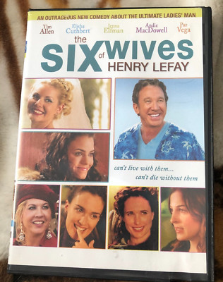 The Six Wives of Henry Lefay DVD - Tim Allen - Andie MacDowell