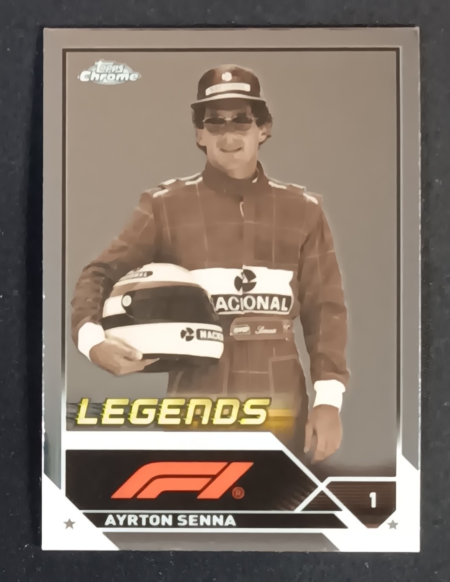 2023 Topps Chrome Formula 1 Legends #198 Ayrton Senna | eBay