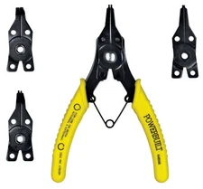 Powerbuilt 648598 Specialty Tools Internal and External Snap Ring Pliers