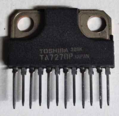 TA7270P - 5.8W Dual Audio Power Amplifier for Radios, Cassette Players, etc
