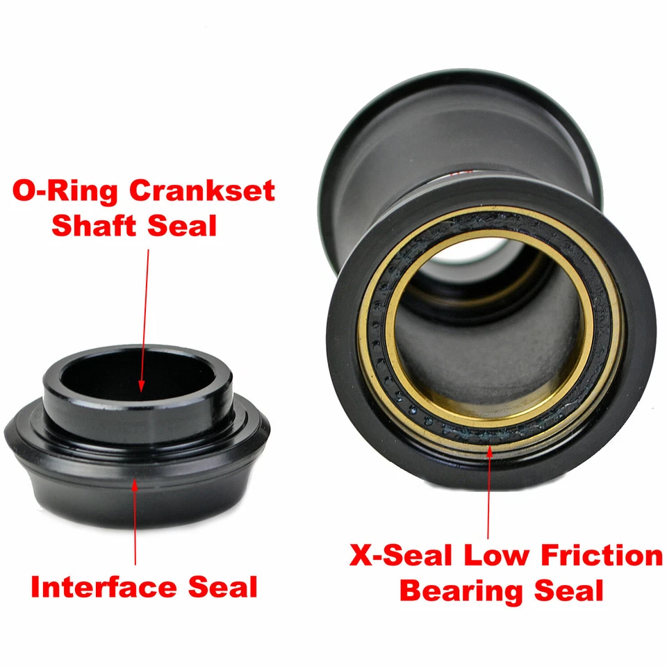 OMNI Racer PressFit 30 PF30 Ti CERAMIC Bottom Bracket for SRAM GXP Crankset - Image 3 of 4