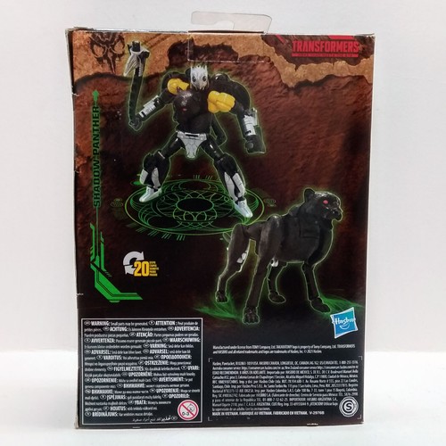 TRANSFORMERS WFC KINGDOM: SHADOW PANTHER (BEAST WARS) (DELUXE CLASS) - MISB - Foto 3 di 4