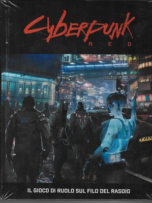 NEED GAMES - CYBERPUNK RED RdR - Basic Manual - SEALED CARDBOARD ITA NEW