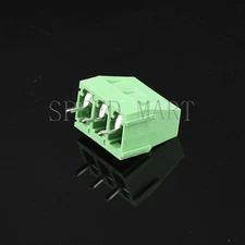 KF128-3P 3-Pin 5.08mm/0.2'' PCB Universal Screw Terminal Block Connector