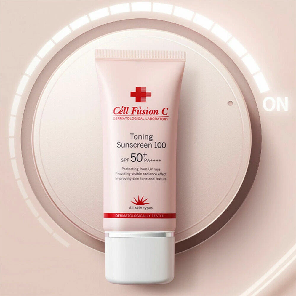 Toning sunscreen 100 online