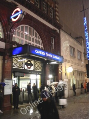 Photo 6x4 Camden Town Underground Station, Camden High Street NW1  c2009