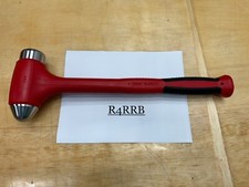 Snap-on Tools Usa New 56oz Red Soft Grip Dead Blow Ball Peen Hammer Hbbd56