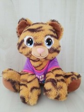 Build A Bear Baby Tiger Cub 15 Plush 2016 Retired Stuffed Animal With BAB shirt