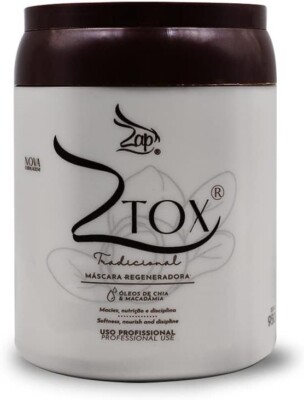 Ztox amino acids, silicones, panthenol Macadamia Oil and Chia Hair Mask 950g Zap