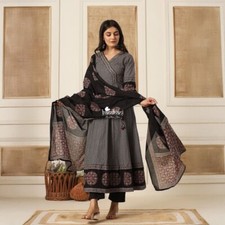Indian Designer Anarkali Kurta Kurti Sets Pakistani Salwar Kameez For Eid Gift