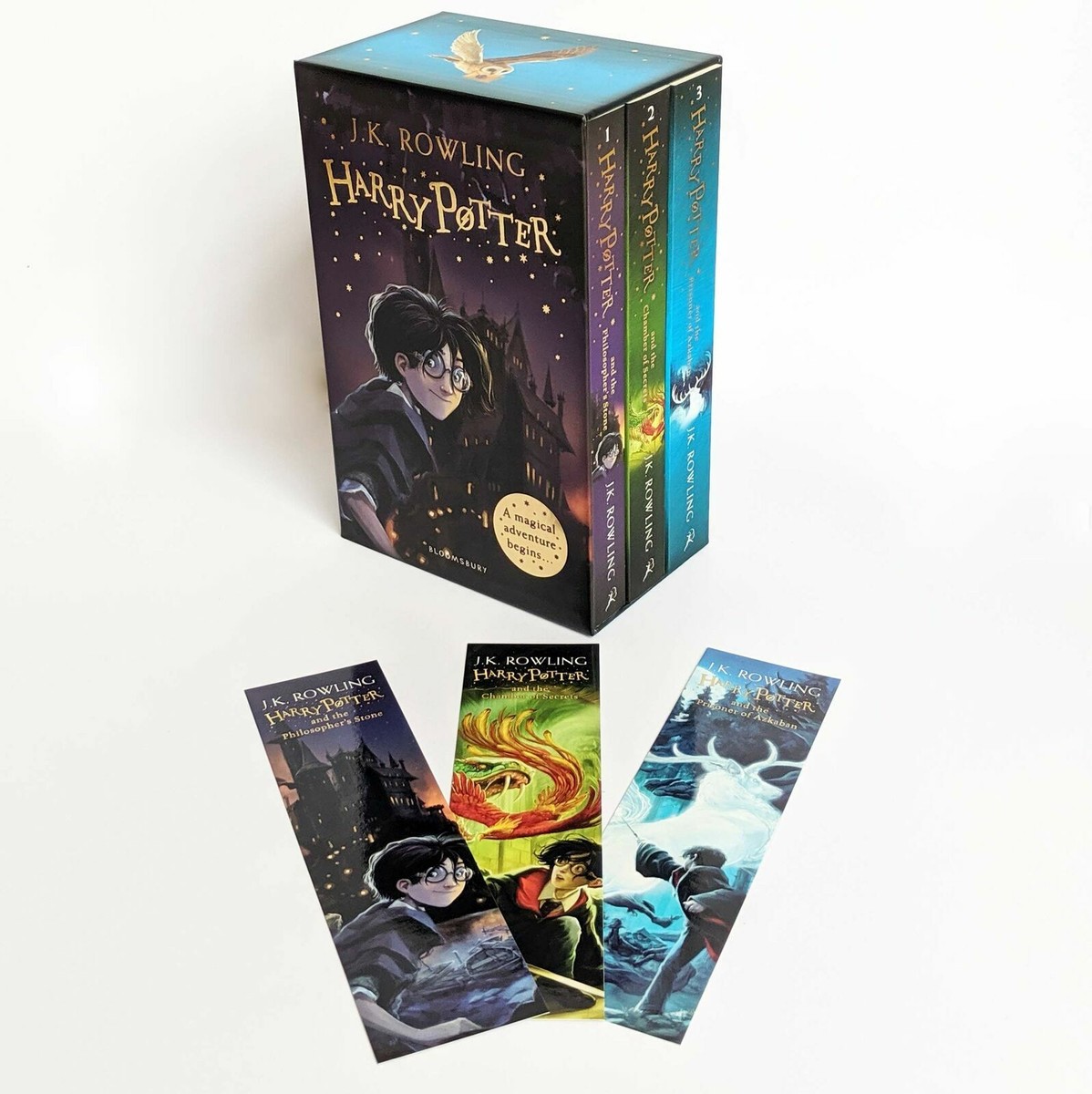 5-7DAYS DELIVERY-Harry Potter 1-3 Box Set: A Magical Adventure