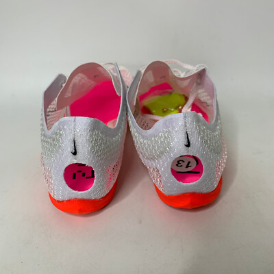 Nike Air Zoom Victory FK Rawdacious White Track Spikes DJ6205-100 Mens 13 Nike Air Zoom Victory FK Mens 13 White Rawdacious Track  main image 4