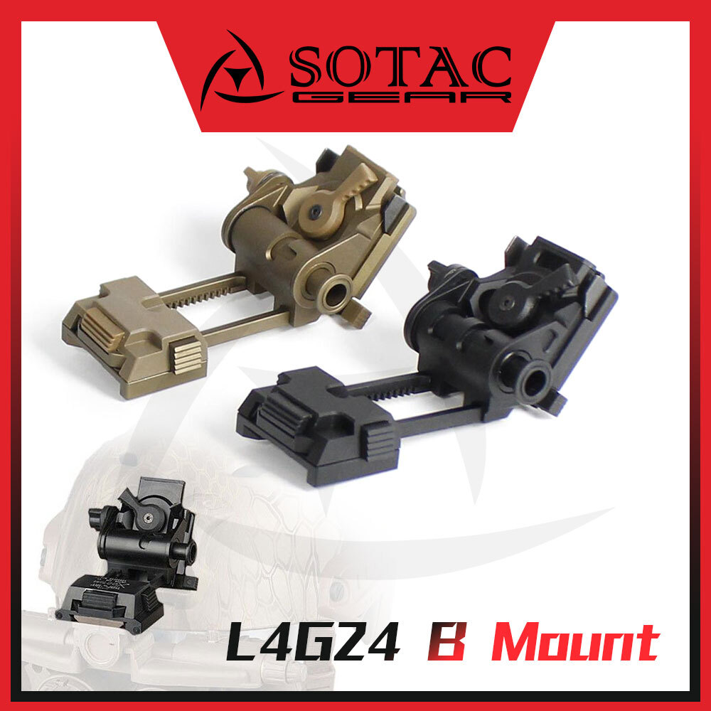 L4G24-B Metal CNC Night Vision Tactical Helmet Mount for PVS15