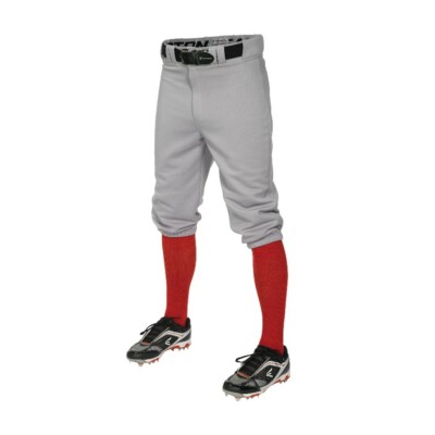 Easton Pro + Knickers Grey Baseball Pants Adult