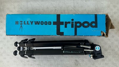Vintage Hollywood Ensign Master Deluxe Channel Camera Tripod ACME-LITE NEW OPEN
