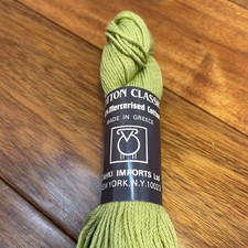 Hanks Tahki Cotton Classic Yarn 3715 Mint Green 50g 100 Mercerized Cotton