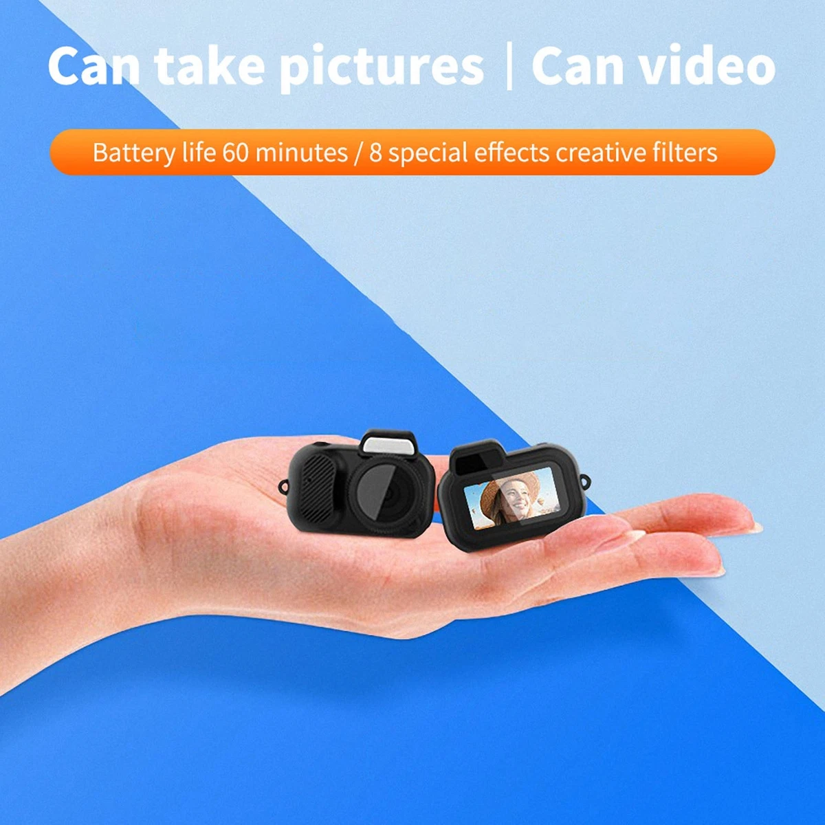 Digital Kids Camera With 0. 96 Inches Screen Small 1080p Hd Video